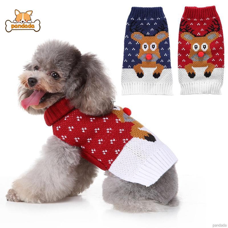 puppy christmas sweater