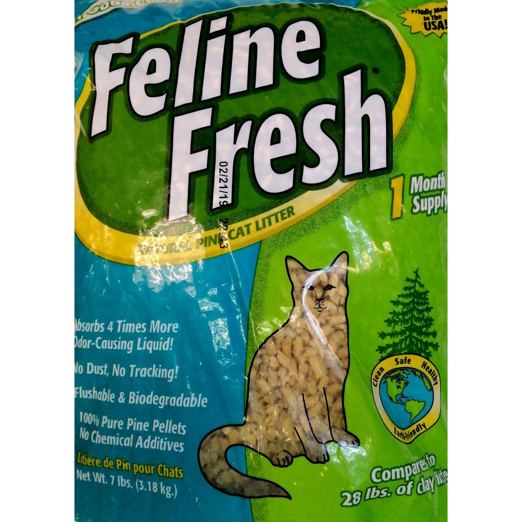 feline fresh pine pellets