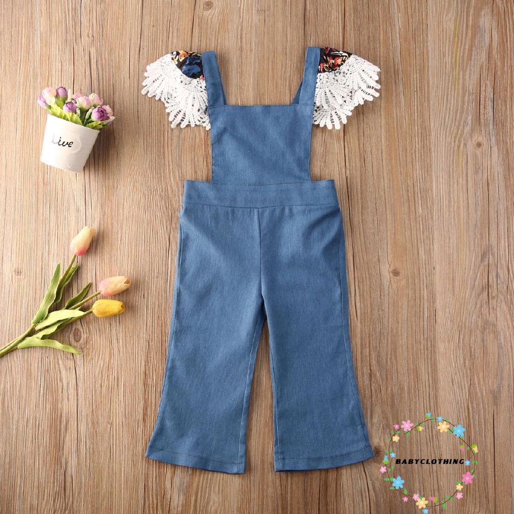 blue denim jumpsuits