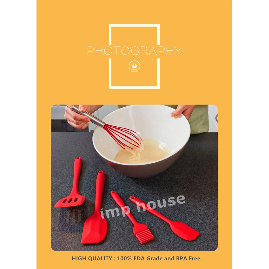 IMP HOUSE [imp living][Kitchen Essential] 5Piece Silicone Set
