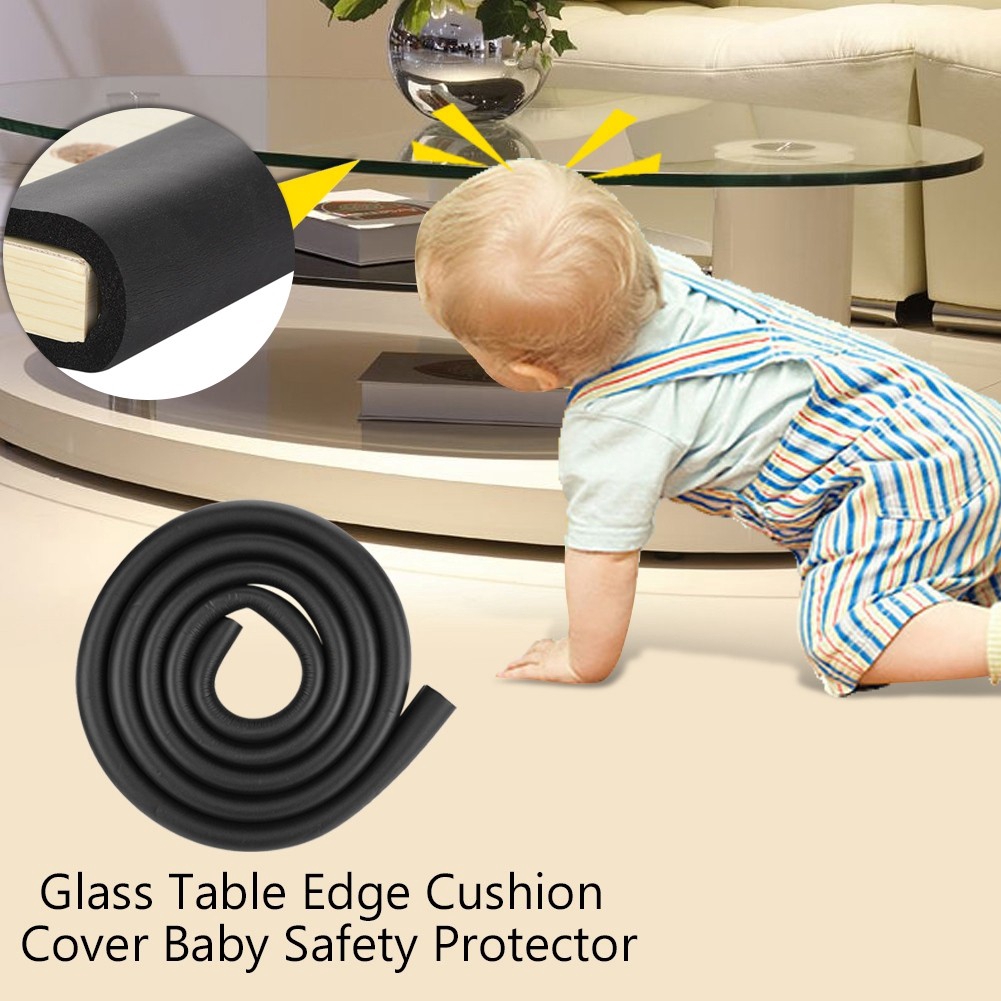 Glass Table Edge Cushion Cover Furniture Desk Guard Strip Bumper
