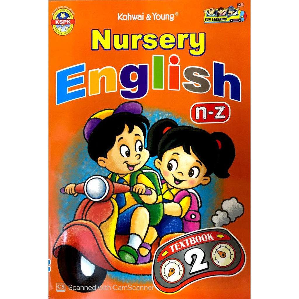 Mh Nursery English Textbook Activity Book 1 2 Shopee Singapore