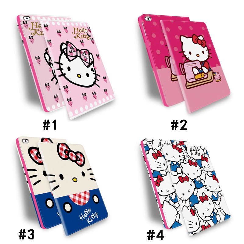 Cartoon Hello Kitty Ipad Mini Flip Case Ipad Air Hard Case Ipad 9 7 Tablet Case Shopee Singapore