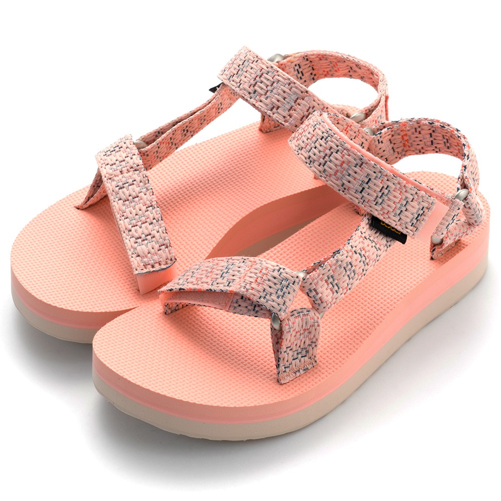 teva sandals orange