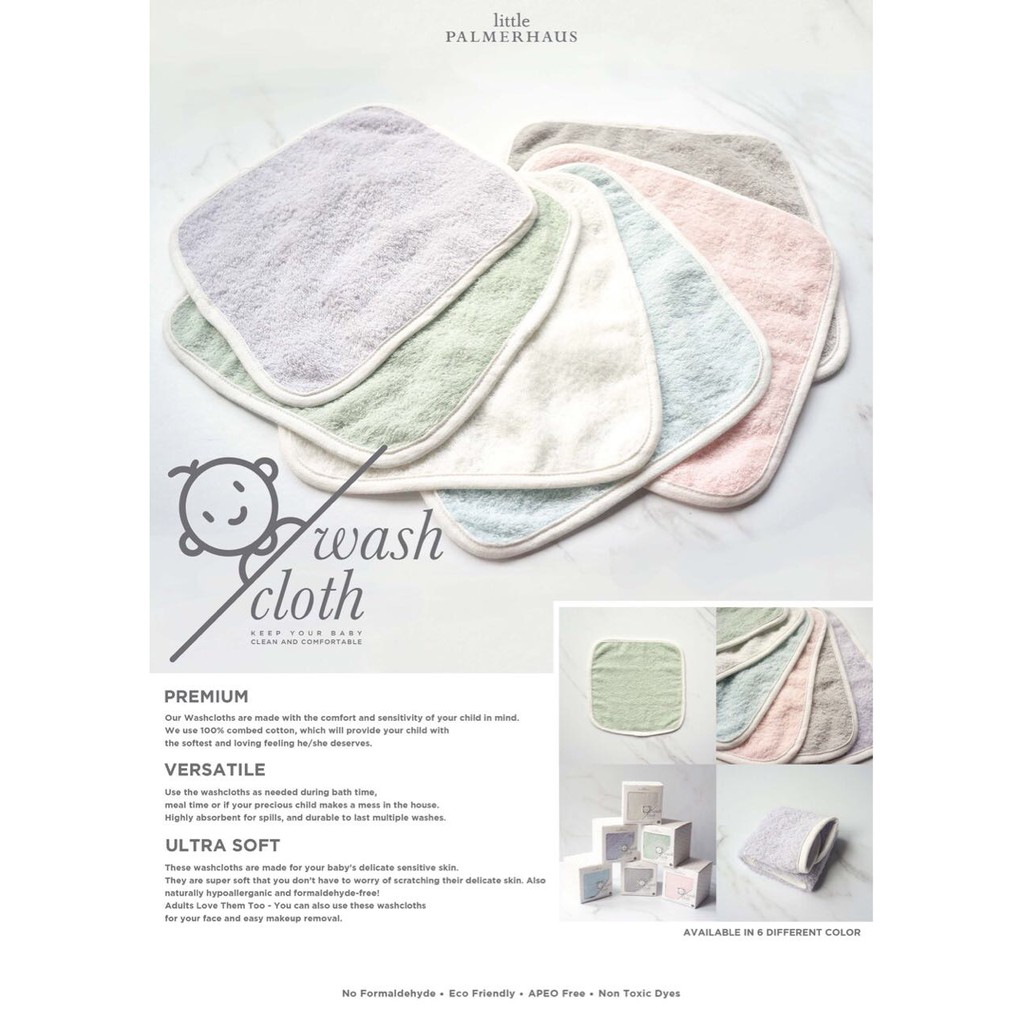 little palmerhaus washcloth