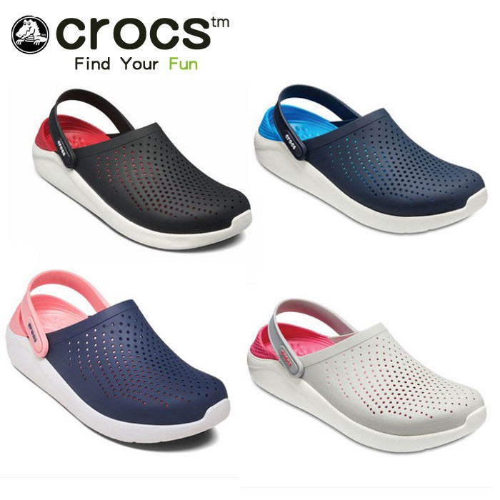 shopee crocs literide