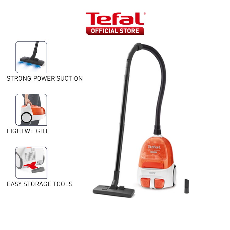 Tefal Vacuum Cleaner Micro Space Cyclonic TW3233 Shopee Singapore