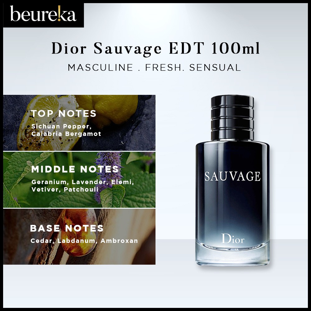 notes in dior sauvage