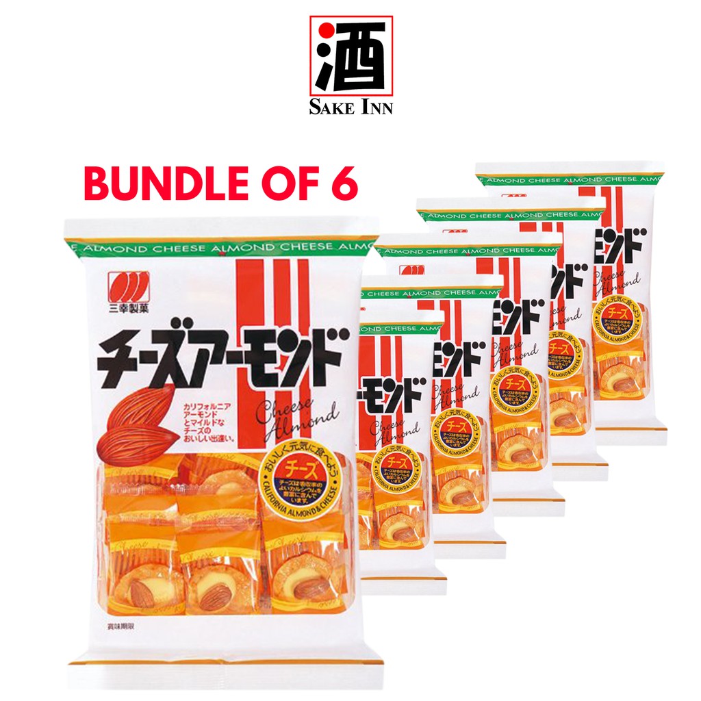 Sanko Cheese Almond Cracker (6packs) Shopee Singapore