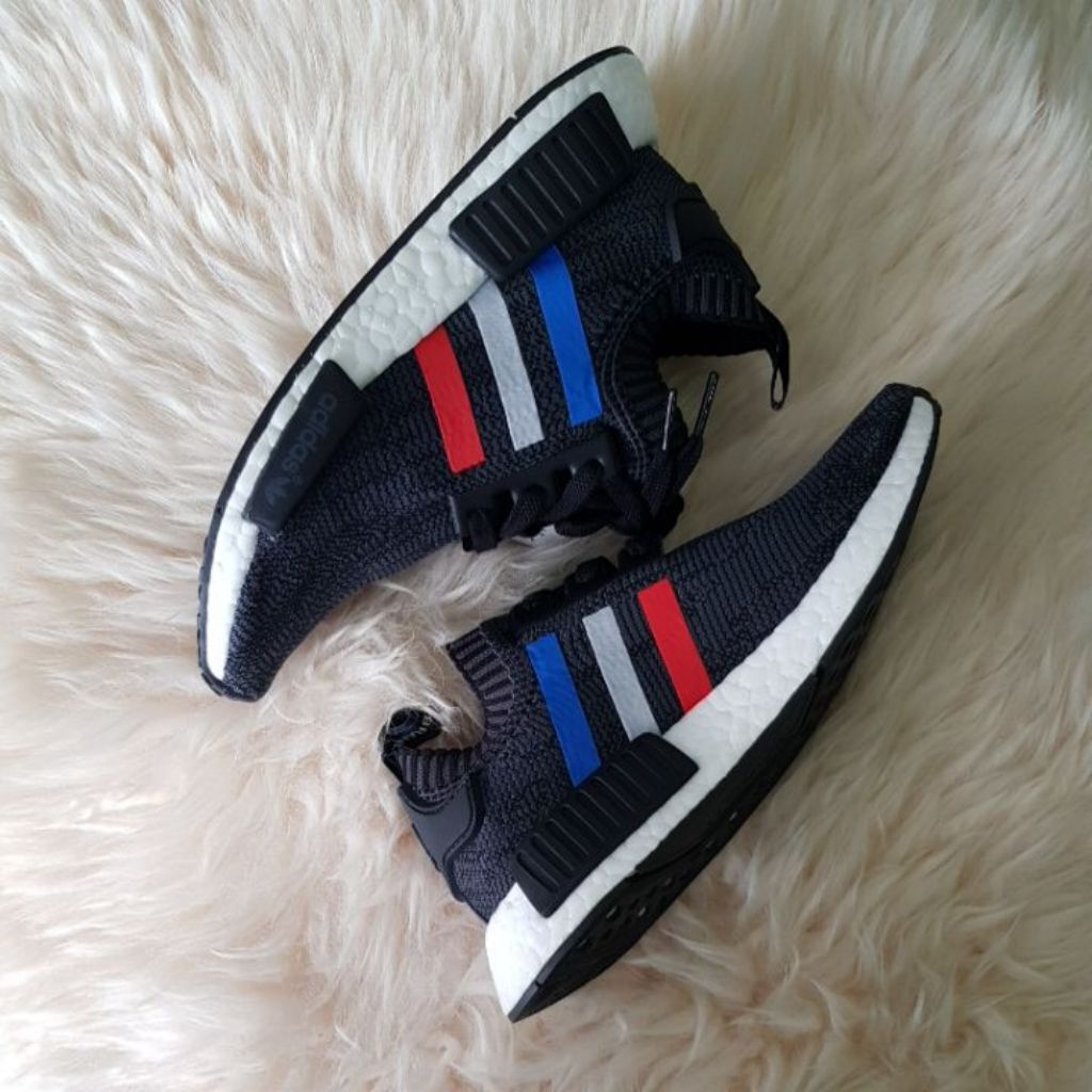 adidas nmd r1 pk tri color black