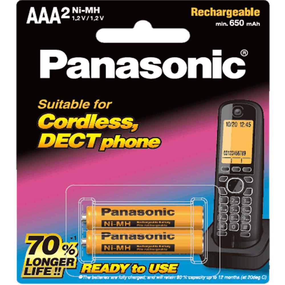 Panasonic AAA Rechargeable Battery Shopee Singapore