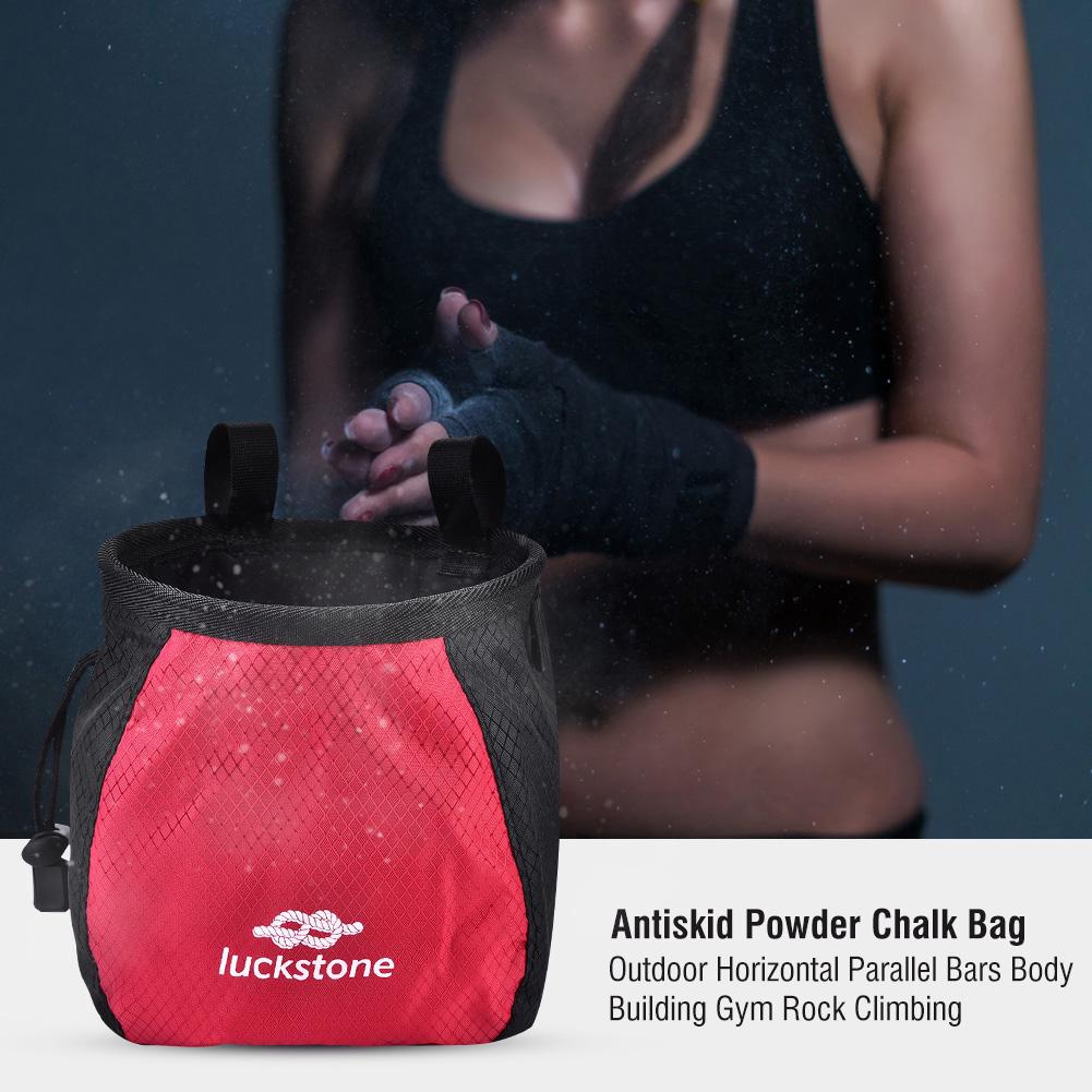 Outdoor Parallel Bars Gym Rock Climbing Powder Chalk Bag ...