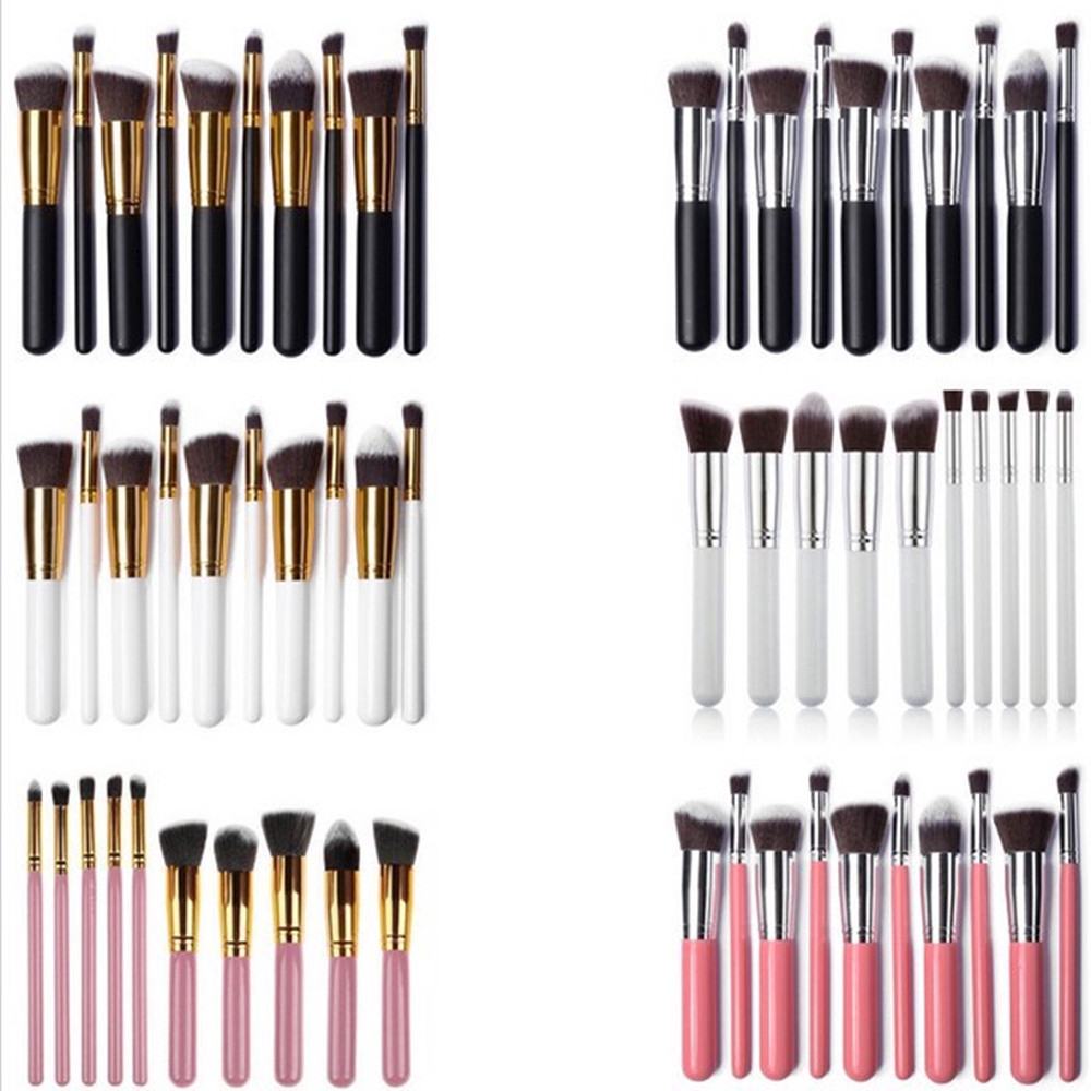 Small Black Gold Black Silver Varied Color Beautiful Make Up Tool Makeup Brush Shopee Singapore