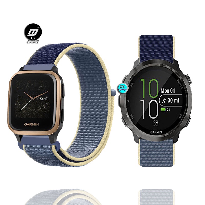Garmin Venu sq Venu 2 Venu plus strap nylon strap Sports wristband