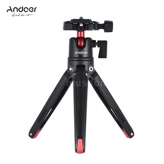 Andoer Mini Handheld Travel Tabletop Tripod Stand  with Ball Head for Canon  Nik