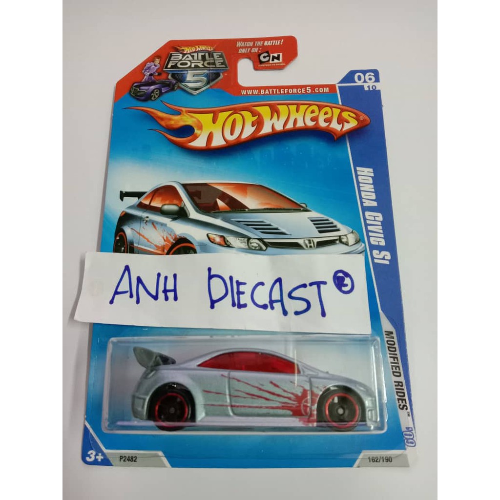 hot wheels honda civic si 2006