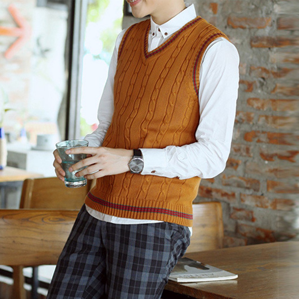 mens knitted vests australia