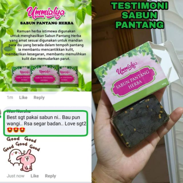 Top Seller Ummi Alya Soap Original Herb Soap With Butt Soap Shopee Singapore