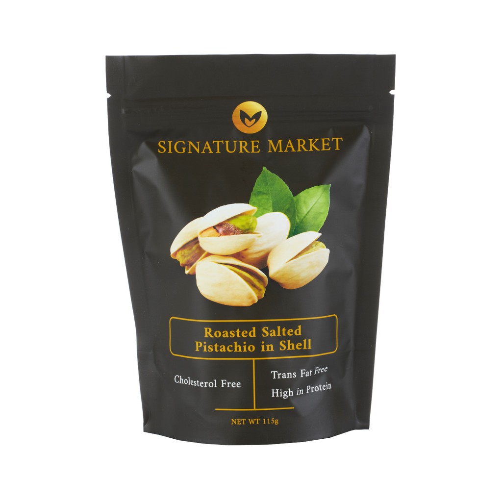 Shop Malaysia Signature Market Roasted Pistachio In Shell Salted 115g Shopee Singapore