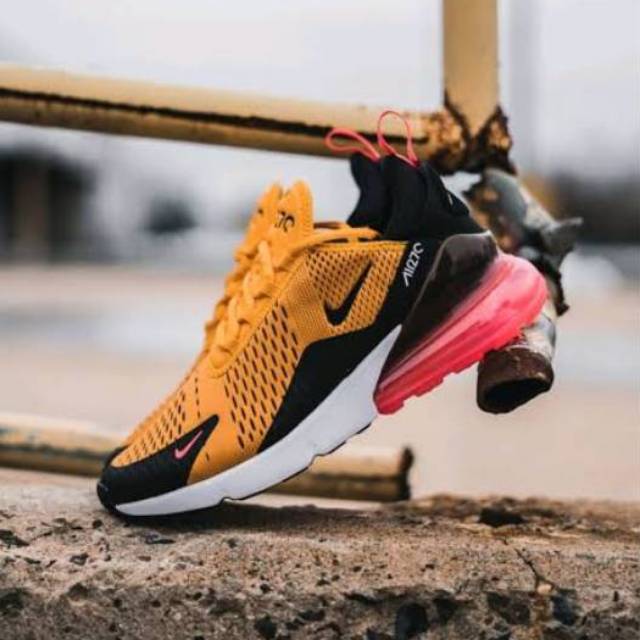 nike 270 yellow black