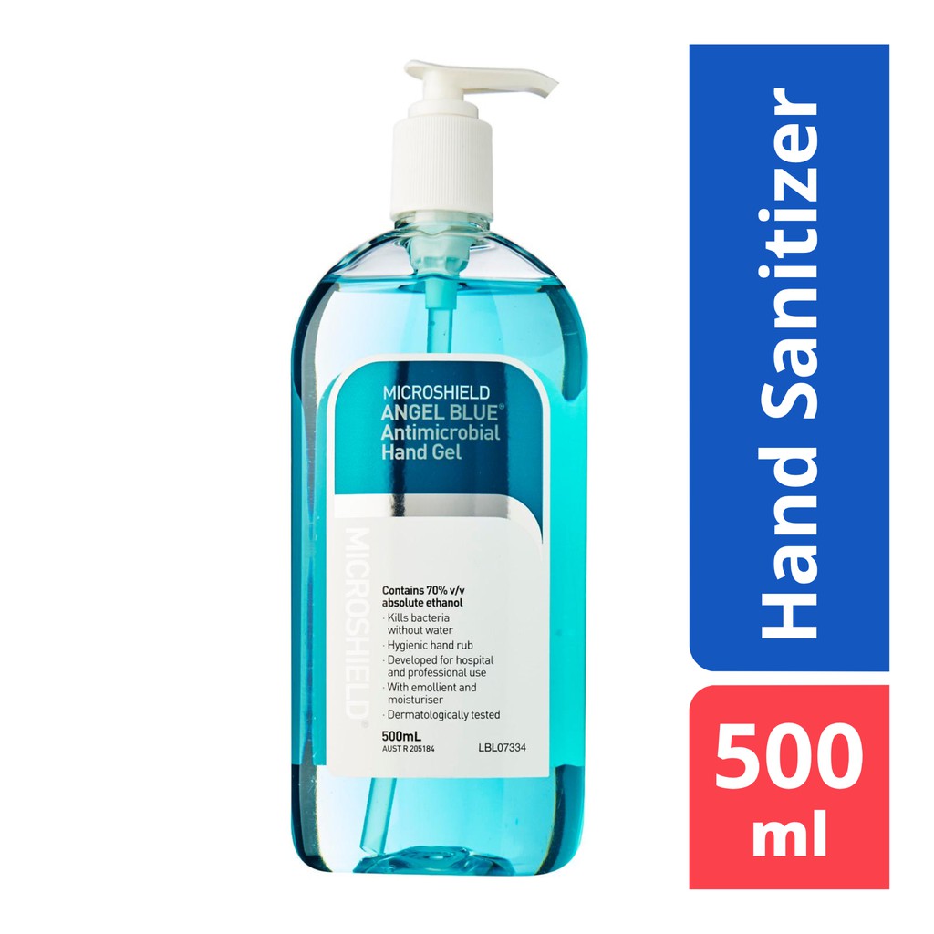 Microshield Angel Blue® Antimicrobial Hand Gel (EXP03/2022) Shopee