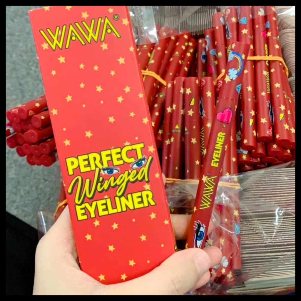 WAWA WINGED EYELINER STAMP KIT BEGINNERS FRIENDLY EYELINER KIT BY WAWA