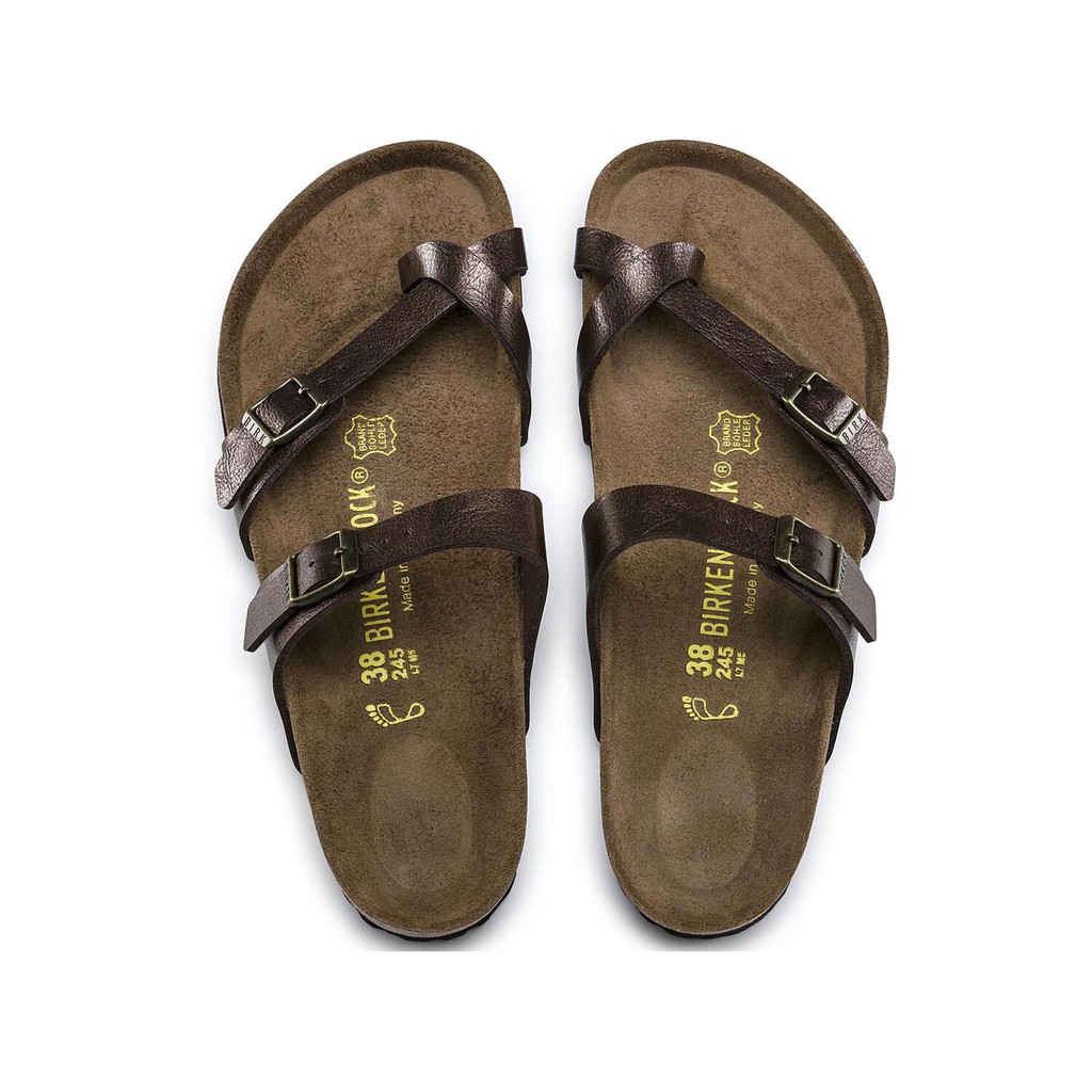 Birkenstock Mayari Birko Flor Women S Regular Width Sandals In Graceful Toffee Shopee Singapore