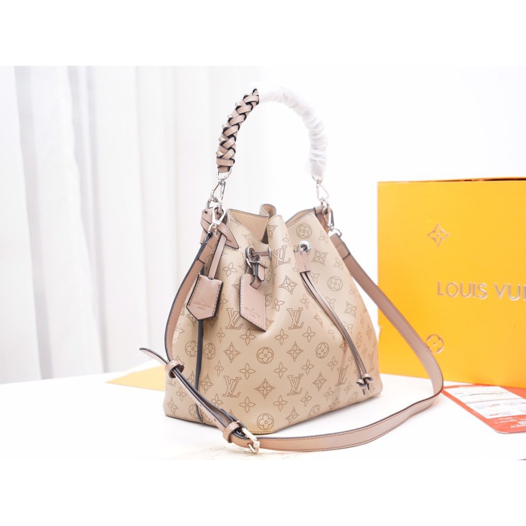 New spot 2019 Louis Vuitton LV NEONOE bucket bag M44021/ handbag LV shoulder bag LV crossbody ...