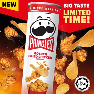 [Limited Edition] Pringles Golden Fried Chicken Flavour Potato Crisps ...