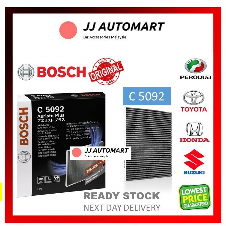 Perodua Axia Alza Bezza Myvi11 19 Suzuki Alto Sx 4 Swift Honda Jazz 03 08 Bosch Carbon Cabin Air Cond Filter Shopee Singapore
