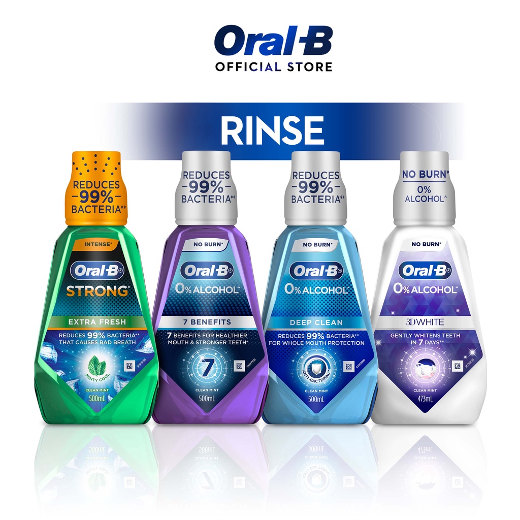 Oral-B Rinse 473/500ml | Shopee Singapore