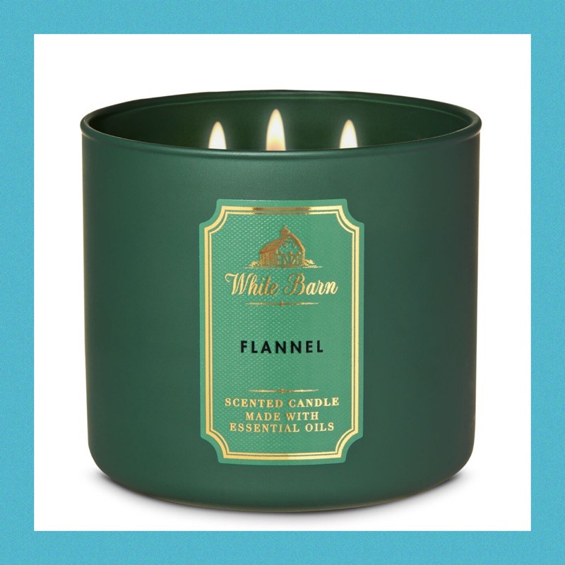 FLANNEL Bath & Body Works 3Wick Scented Candle Shopee Singapore