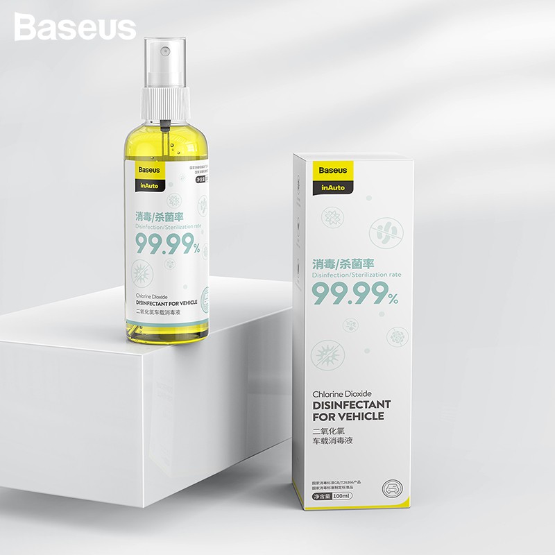 BASEUS Disinfectant for Vehicle Chlorine Dioxide Car Disinfectant