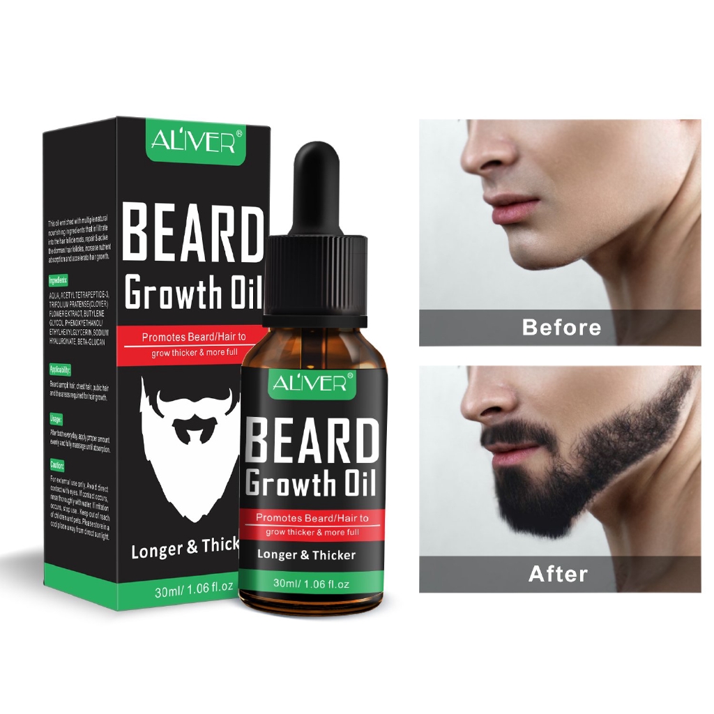Beard Growth Oil Natural Beard Mustache Oil Facial Hair Growth