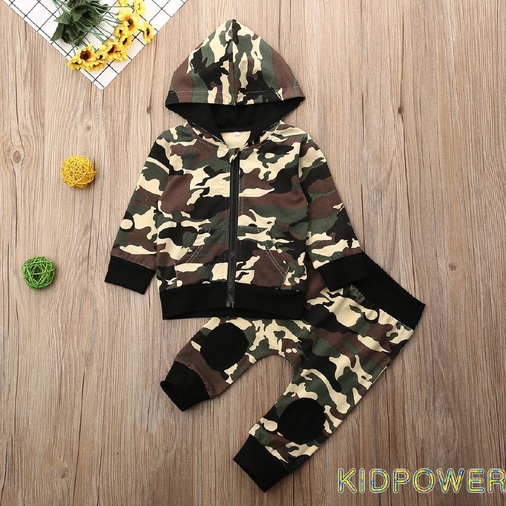 baby camo hoodie