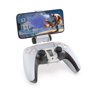 Dobe PS5 Controller DualSense Accessories Mobile Phone Clamp Clip Holder Smart Phone Grip Mount Stand Bracket Angle Adjustment