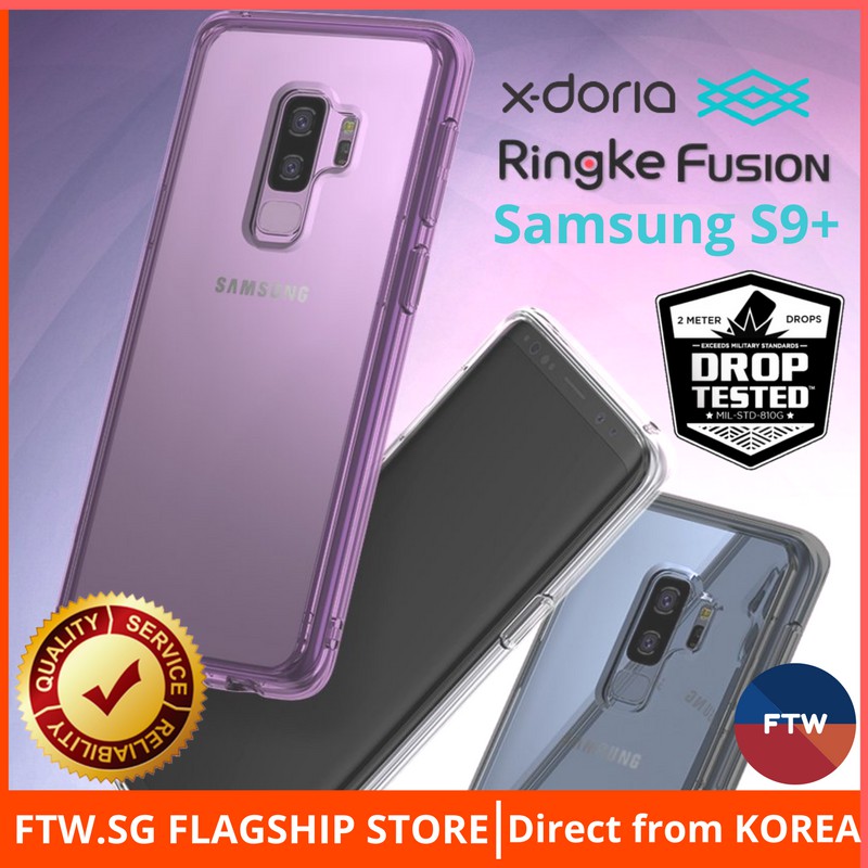 Buy Sales Last Piece Direct From Korea Ringke Fusion Samsung S9 S9 Plus Case Drop Tested Ready Stock In Sg Shopee Singapore