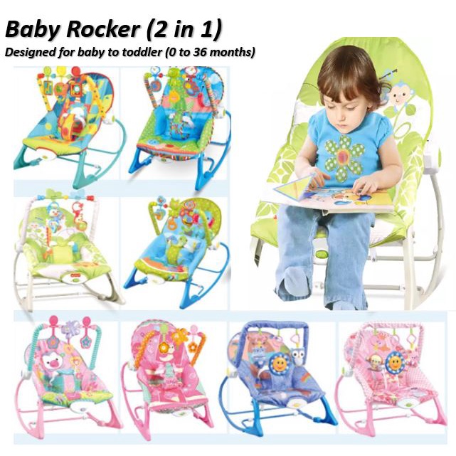 (0 to 36 Months ) Infant to Toddler Rocker / Baby Bouncer / Baby Rocker