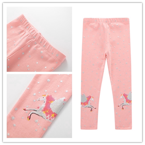 Cotton Unicorn Leggings (2-7 Yrs)