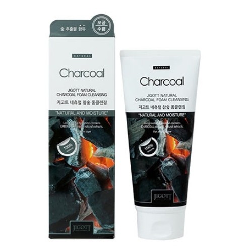 nature charcoal foam cleansing