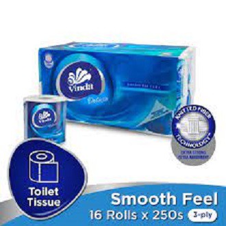 Vinda Deluxe Smooth Feel Toilet Tissue 16s Vinda Shopee Singapore