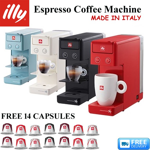 ILLY Y3.3 Espresso Coffee Machine FREE DELIVERY Shopee Singapore