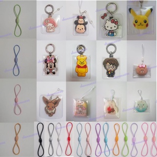 (Restock) 8.8 sales 🇸🇬 local Transparent protector cover & replacement string elastic strap for ezlink charm
