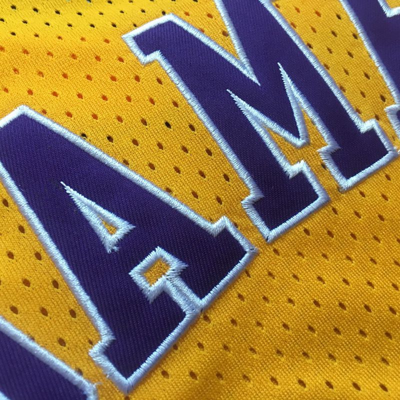 lebron james lakers jersey mitchell and ness