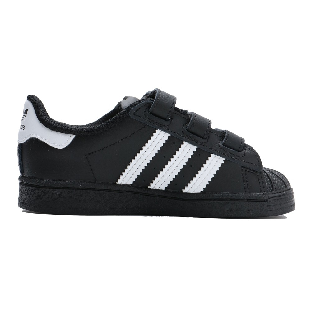 adidas superstar velcro black