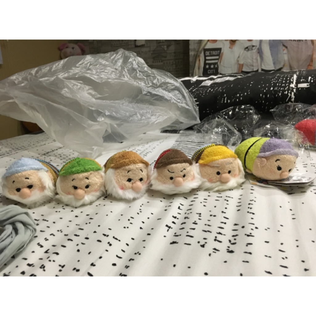 tsum tsum snow white and the seven dwarfs