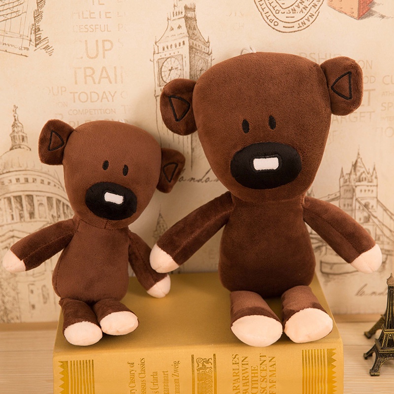 30cm only )Cartoon Bean Bear Mr. Bean's Teddy Bear Plush Toy Bean Bear  Doll | Shopee Singapore