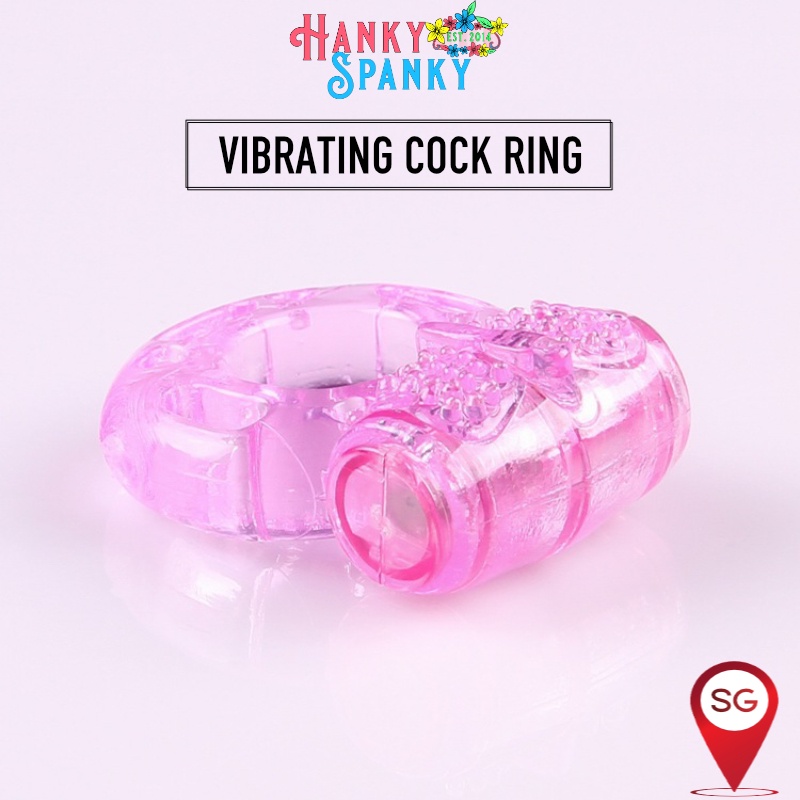 Image of [Rubber Cock Ring] A penis ring with vibrator. Batteries included. #0
