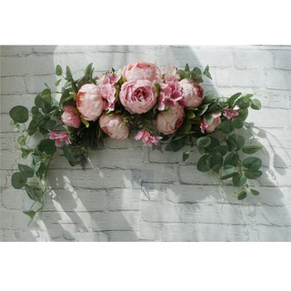 Details about   2.5M Rose Vine Garland Ivy Flower Silk Roses Wedding Backdrop Wall Decor Nice 