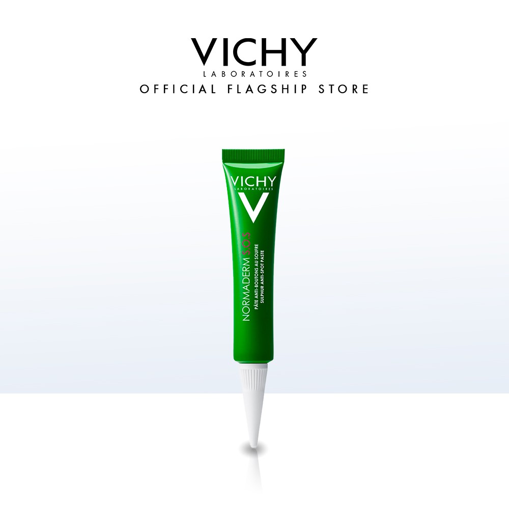 Vichy Normaderm S.O.S Sulfur Anti-Spot Paste 20ml | Spot Treatment with